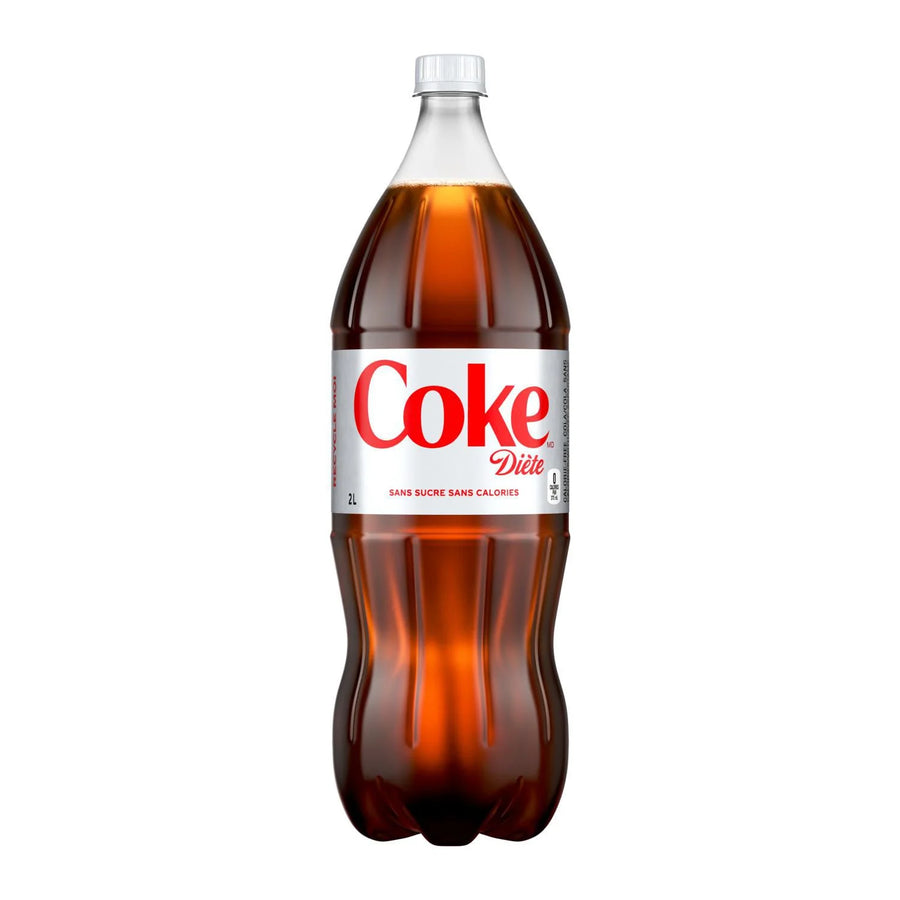 Coca-Cola Diet - Soft Drink (8 x 2L) (Can Dep) - Quecan