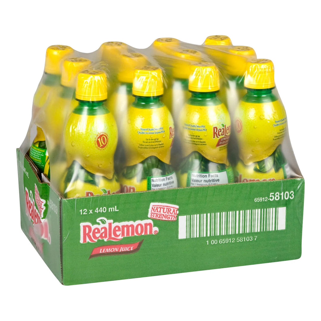 ReaLemon Lemon Juice - 12x440 ML - Quecan