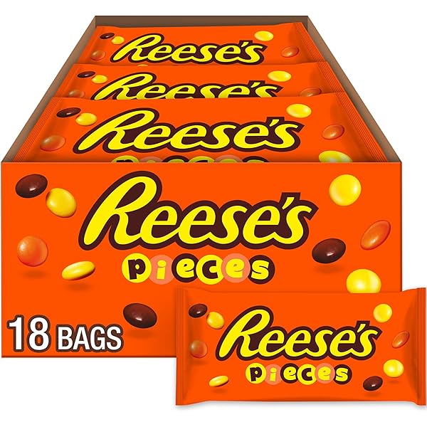 Shell Branded Candy Reese's Peanut Butter Candy in a Crunchy Shell Pieces (18 x 51g ...