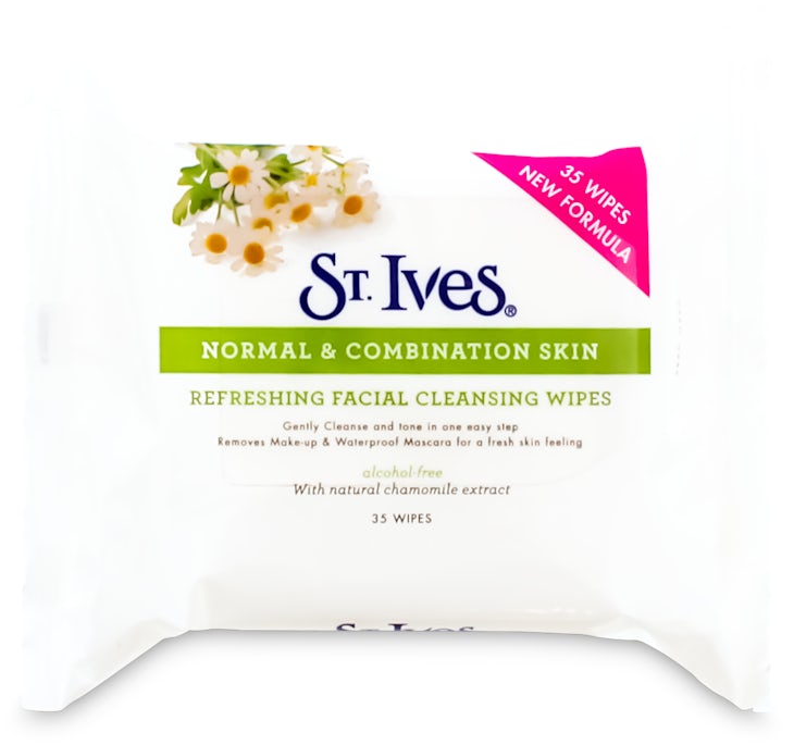 ST. Ives Refreshing Facial Cleansing Wipes ( 35 Wipes)