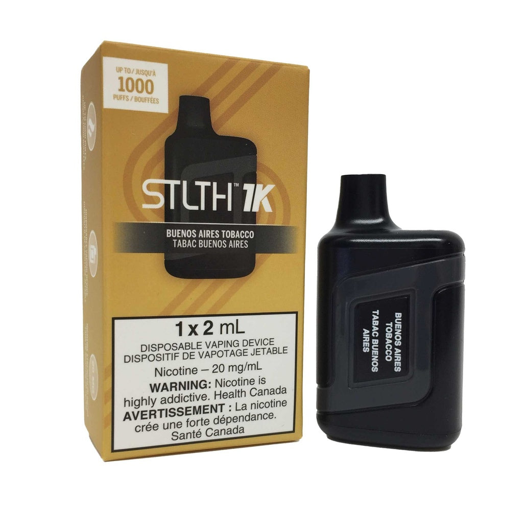 STLTH Disposable Device 1K QC Compliant - Single (20mg/ml) - Quecan