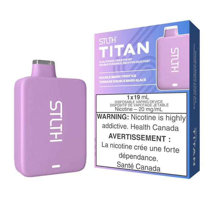 STLTH TITAN 10k Puffs Disposable Device  - Single Unit (20mg/ml) (STAMPED) - Quecan