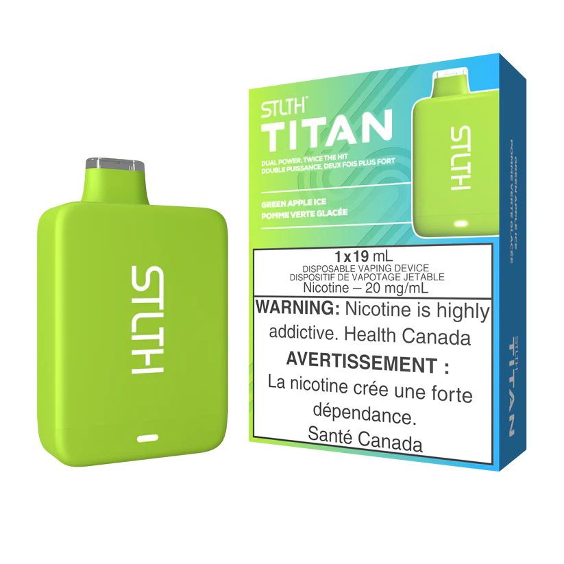 STLTH TITAN 10k Puffs Disposable Device  - Single Unit (20mg/ml) (STAMPED) - Quecan