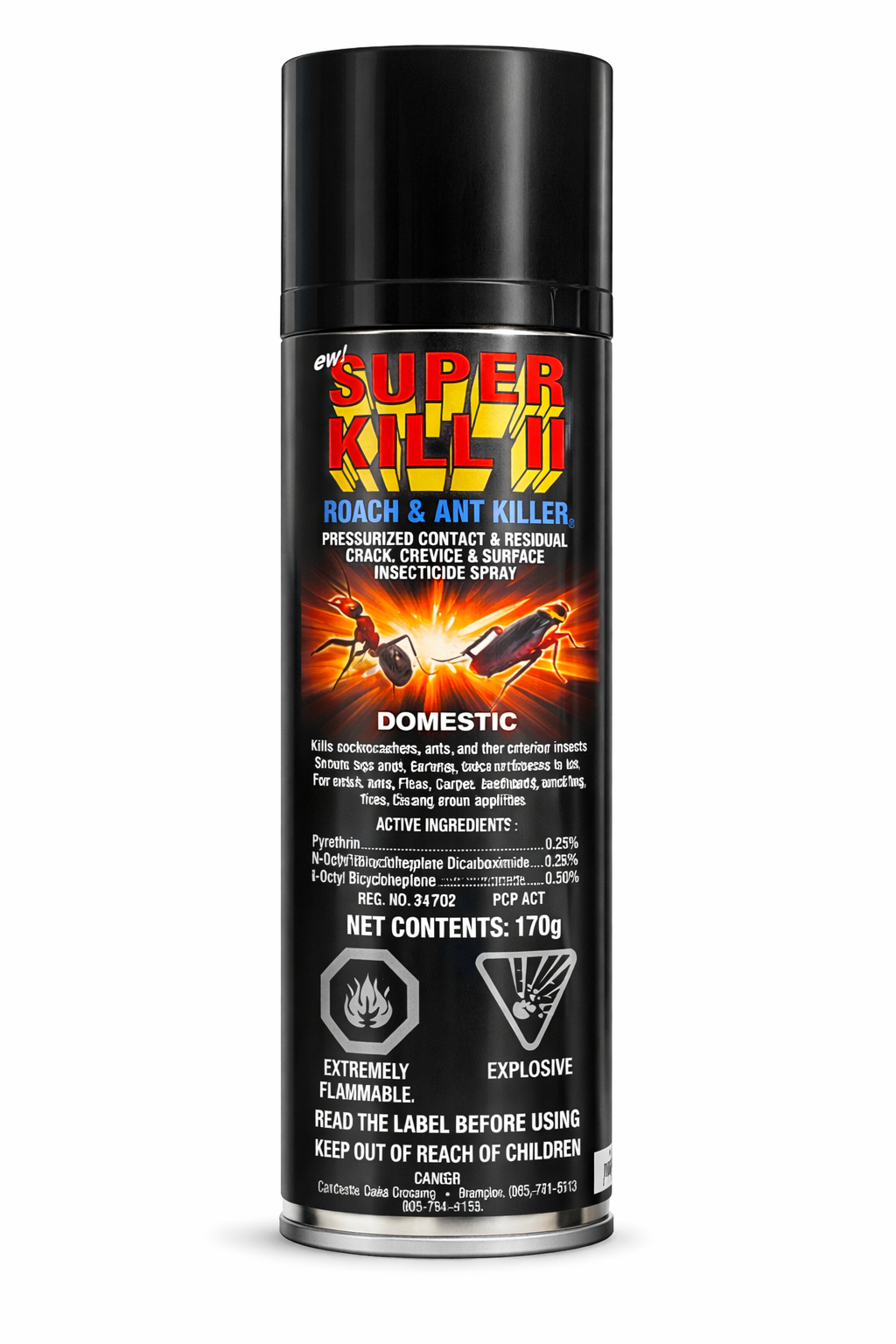 SUPER KILL 2- Roach and Ant Killer (170g)