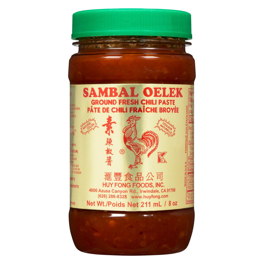 Sambal Oelek Huy Fong Ground Fresh Chili Paste (211 mL)