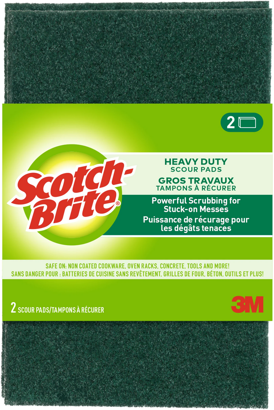 Scotch-Brite Heavy Duty Scour Pads 2ct - Quecan