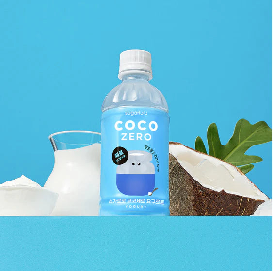 Sugarlolo Coco Zero Yogurt Bottle (24 x 340mL) (Eco Fee) - Quecan
