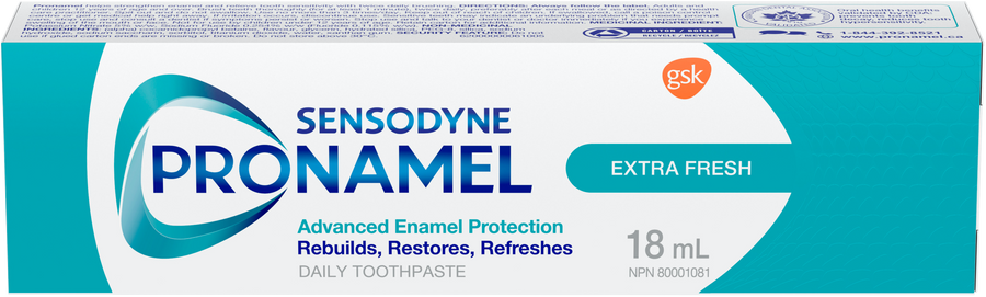 Sensodyne Pronamel Extra Fresh Daily Toothpaste 18mL ( 12 Pack ) - Quecan