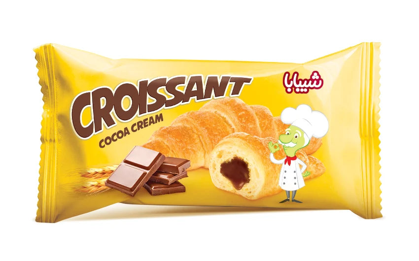 Shibaba Croissant Cocoa Cream (8 x 6 x 50g) - Quecan