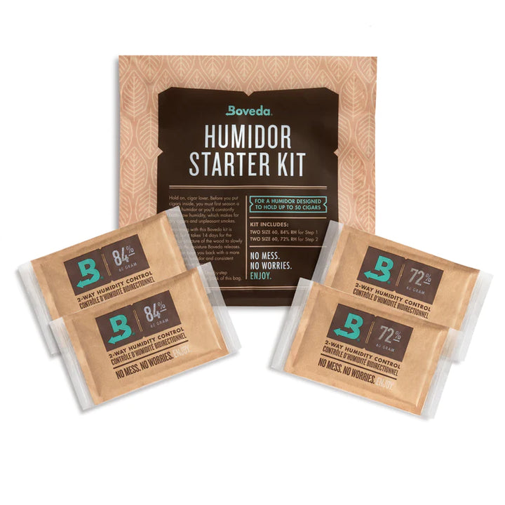 Boveda Humidor Starter Kit Size 6 (Pack of 4) - Quecan