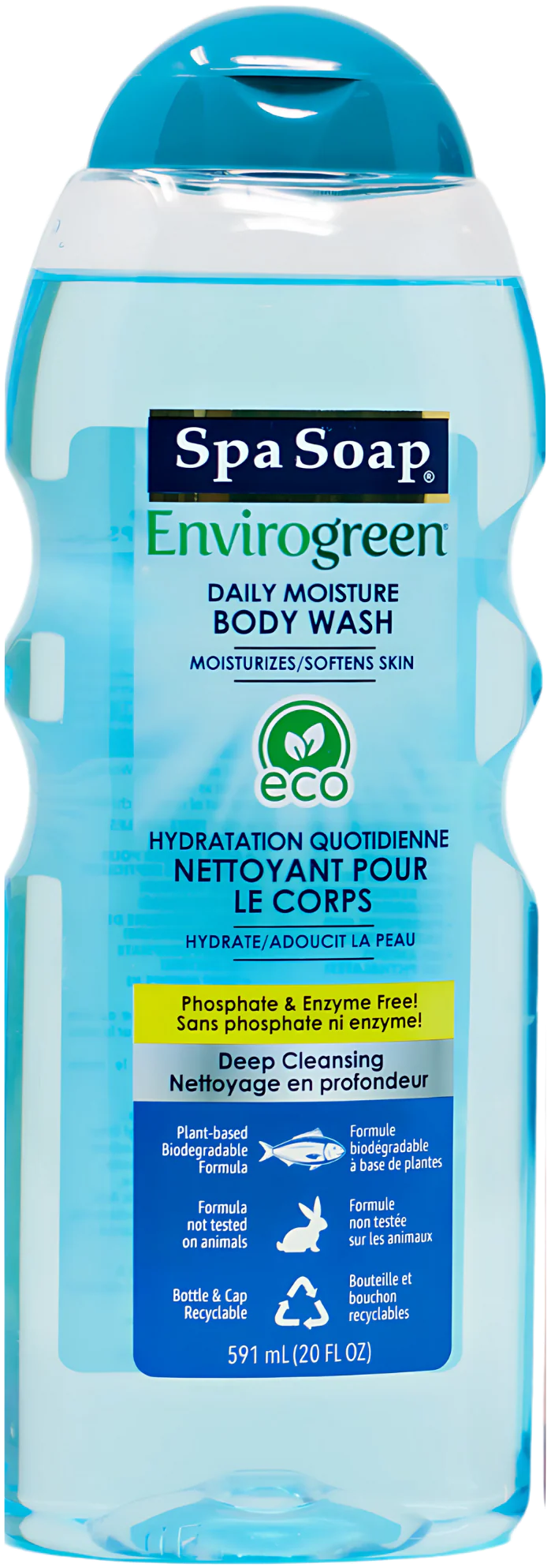 Spa Soap Envirogreen Daily Moisture Body Wash (591ml)