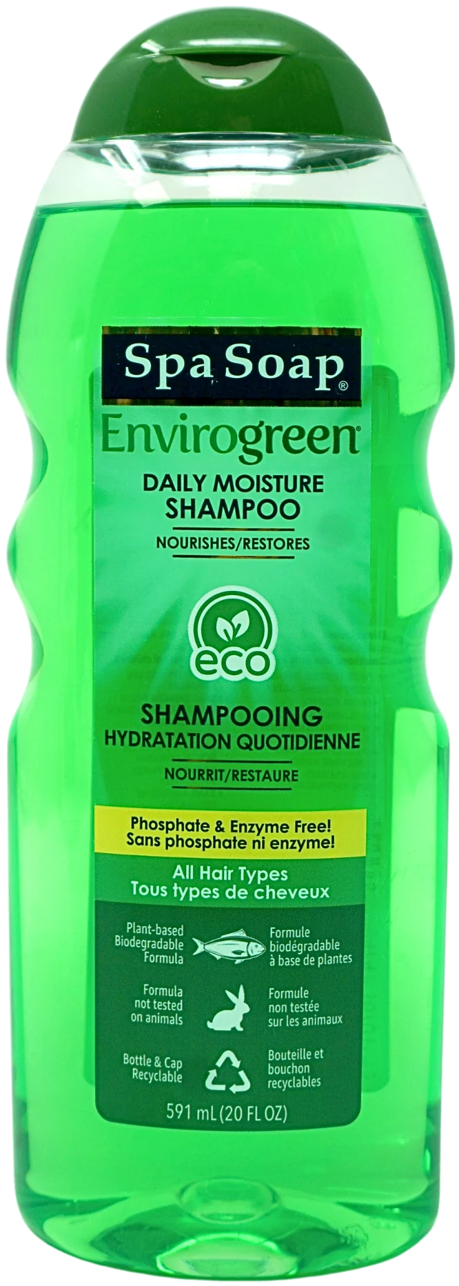 Spa Soap Envirogreen Daily Moisture Shampoo (591mL)