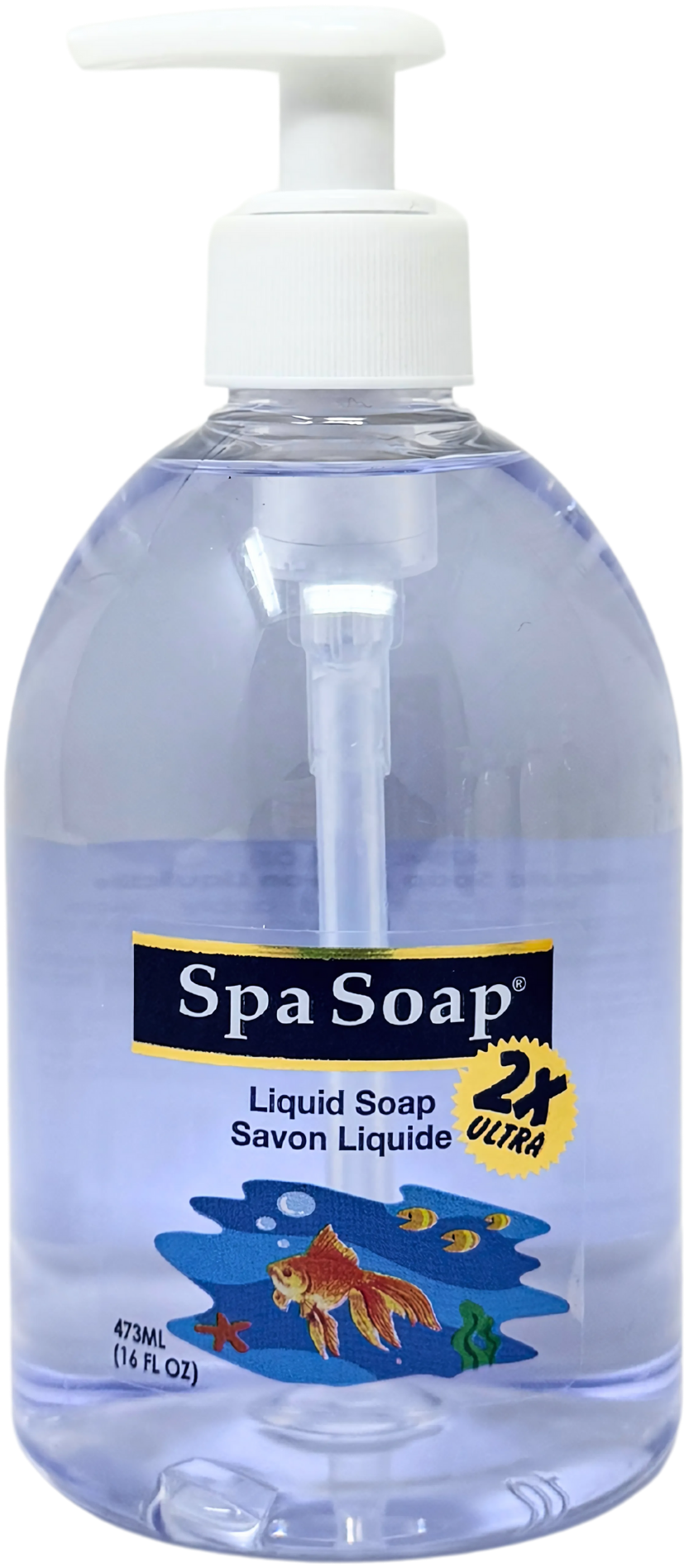 Spa Soap 2x Ultra Clear Liquid Soap ( 473ml ) - Quecan