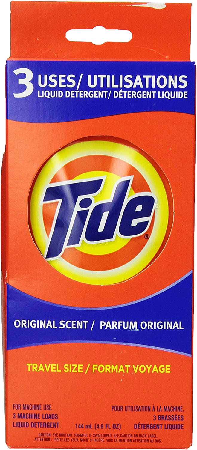 Tide Original Scent Liquid Detergent 3 Loads 144mL - Quecan