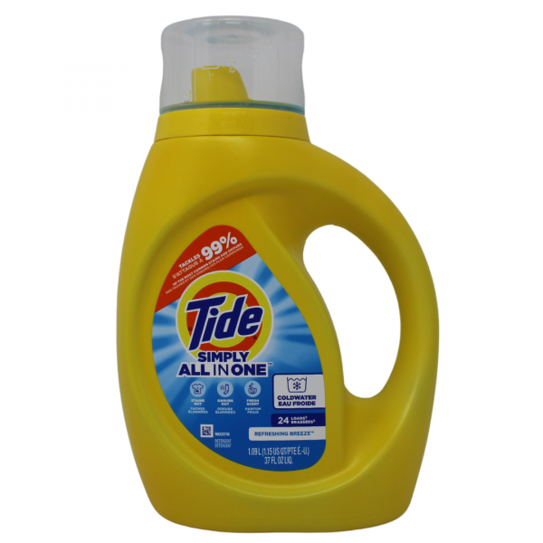 Tide Coldwater Refreshing Breeze (24 Load) (1.09L) - Quecan