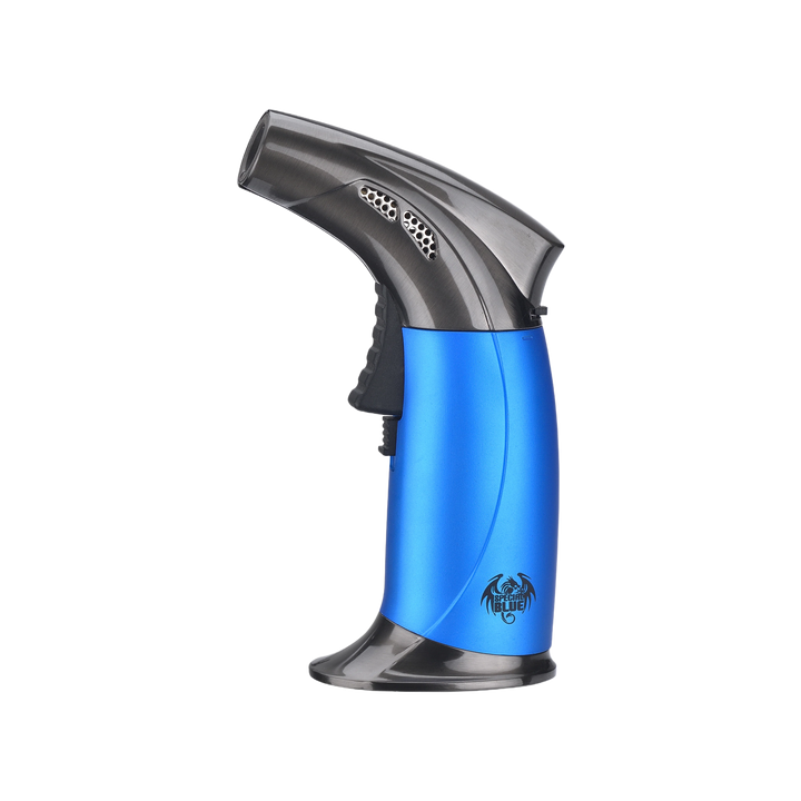 Special Blue Turbo Curve Torch Lighter - Quecan