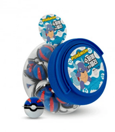 UNI Pokémon Monster Ball Shape Jelly (Blue) (18g x 50)
