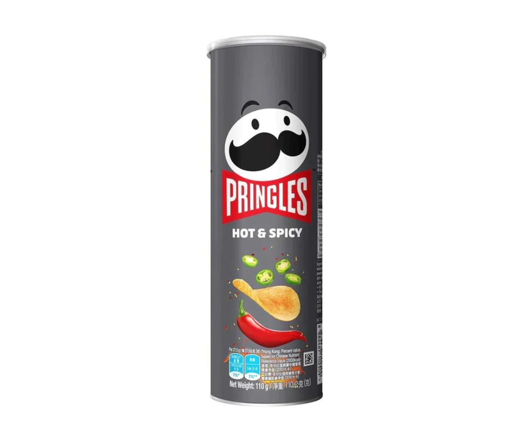 Pringles Hot & Spicy Flavor (110g)