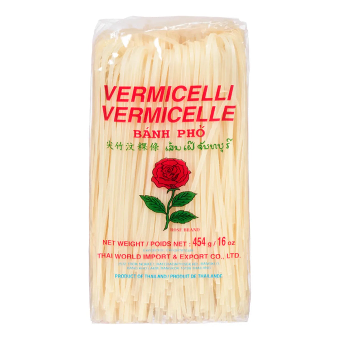 Vermicelli Rose Rice Stick 1mm (454g)