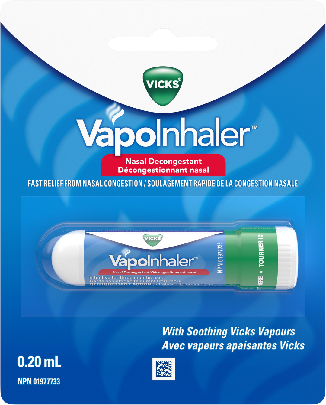 Vicks Vapoinhaler Nasal Decongestant (0.20mL)