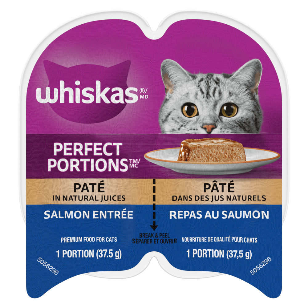 Whiskas Perfect Portions – Wet Cat Food (75g, Single Serve)