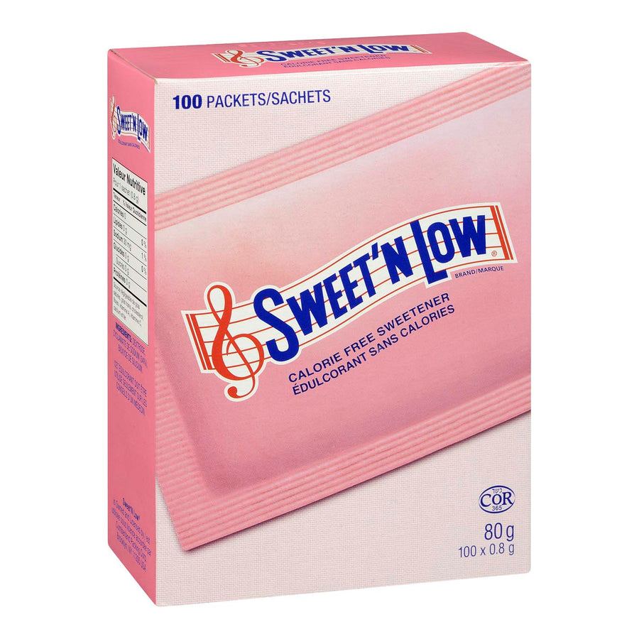 Sweet'N Low Calorie Free Sweetener (100x0.8g) - Quecan