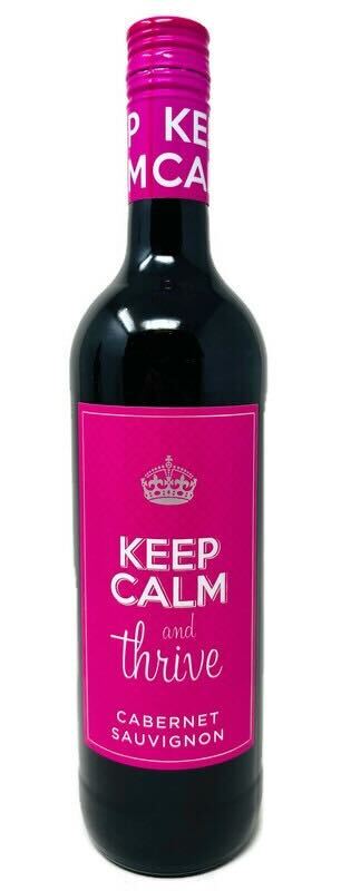 WINE KEEP CALM CABERNET SAUVIGNON (750ML) - Quecan