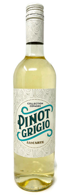 Wine A LA CARTE Pinot Grigio Italy (750ML) - Quecan