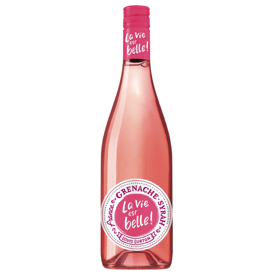 WINE LA VIE EST BELLE - SYRAH ROSE (750ML) - Quecan