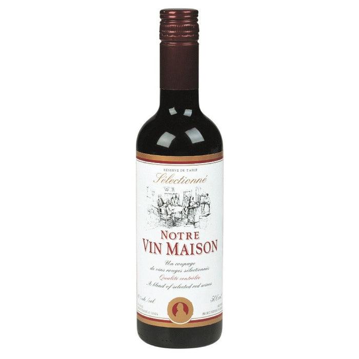 WINE NOTRE VIN RD  V (6 x 500ml) - Quecan