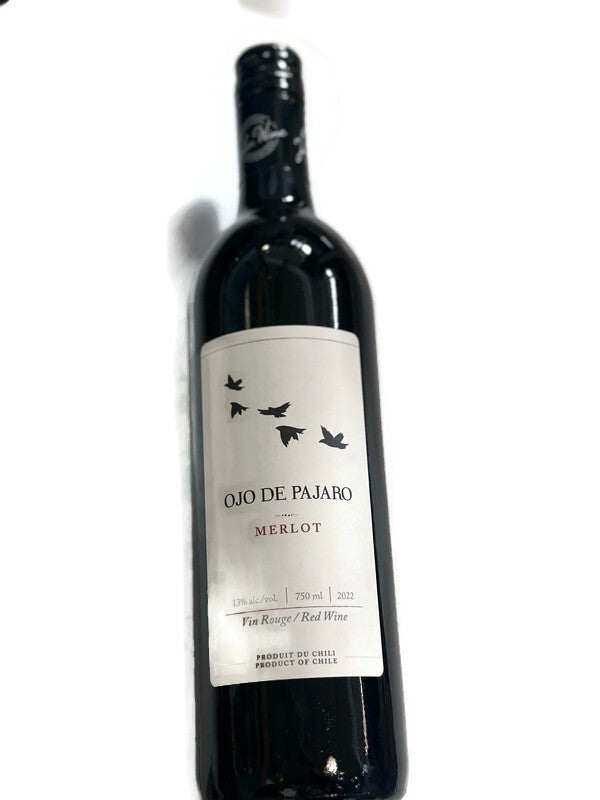 WINE OJO DE PAJARO MERLOT (750ml) - Quecan