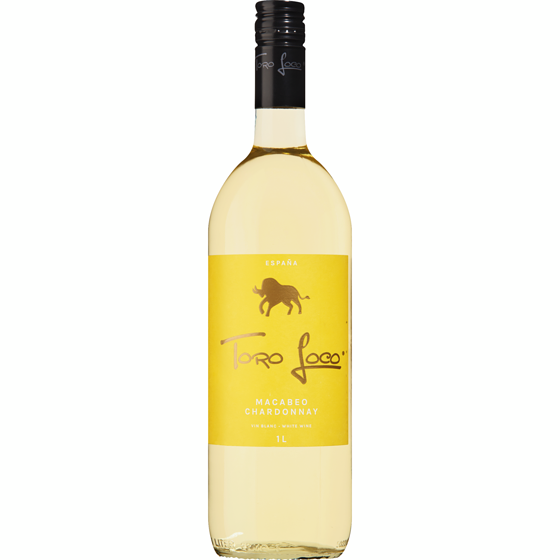 WINE TORO LOCO MACABEO CHARDONNAY (1LT) - Quecan