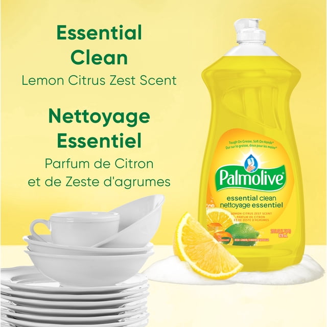 Palmolive Essential Lemon Citrus Dish Liquid (828mL)