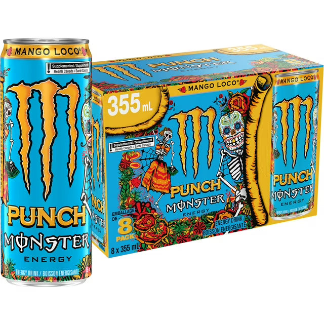 Monster Energy Drink (8 x 355mL) (Can Dep)