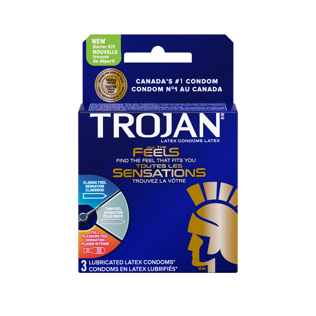 Trojan All The Feels (6 Pack of 3) - Quecan