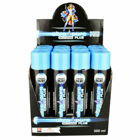 Special Blue Ultra Pure Butane Plus 300ML (Box of 12) - Quecan