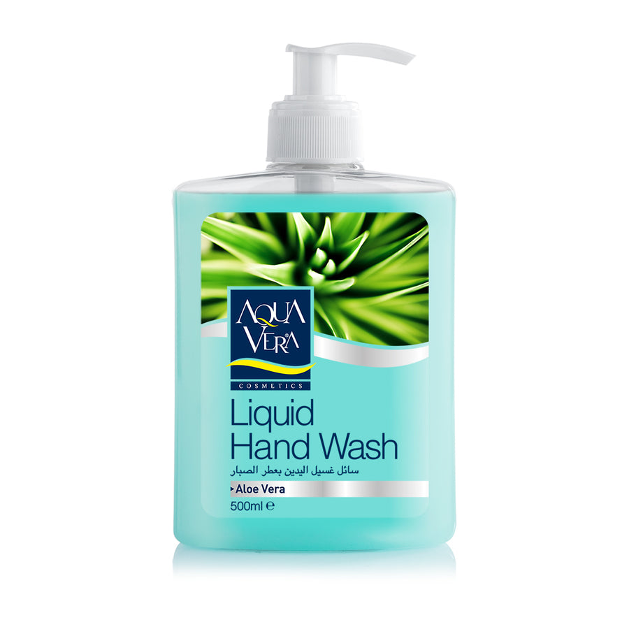 Aqua Vera Liquid Hand Wash 500ML Aloe Vera - Quecan
