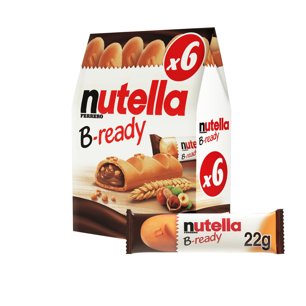 Nutella B-ready (6 x 22g) - Quecan