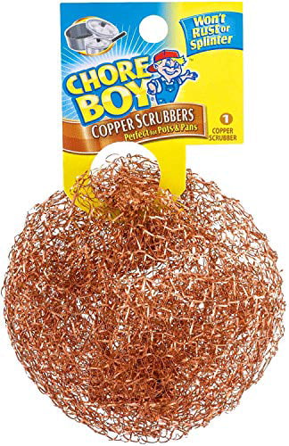 Chore Boy Copper Scrubber Pads - Pack of 36 - Quecan