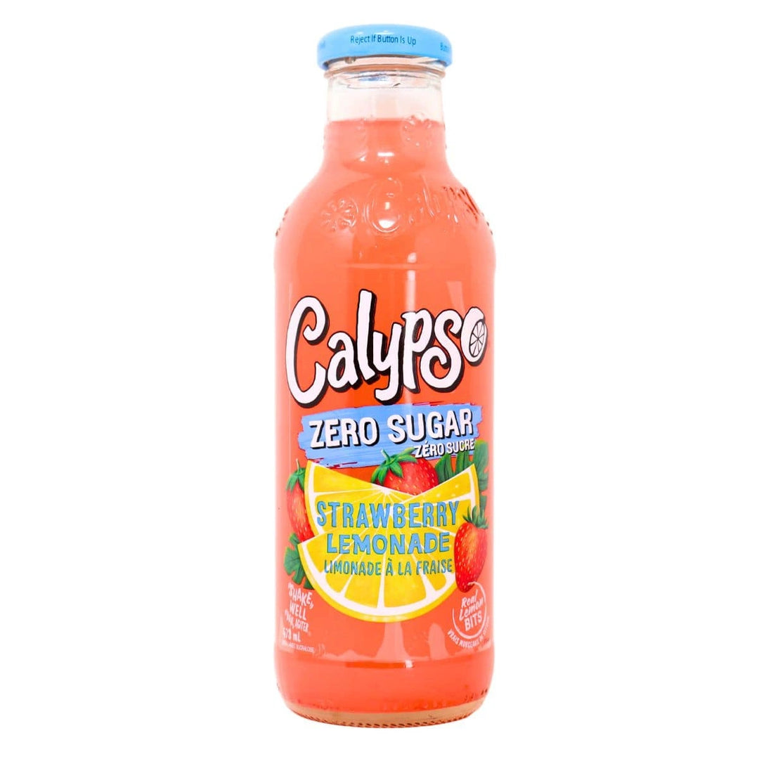 Calypso Lemonade - Strawberry Zero (12 x 473ml)