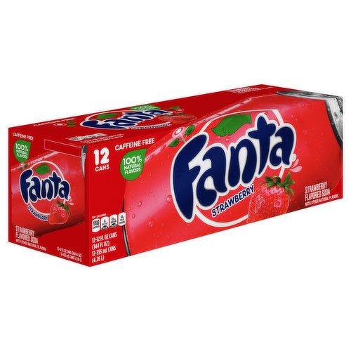 Fanta - Soft Drink (12 x 355ml) (Can Dep) - Quecan