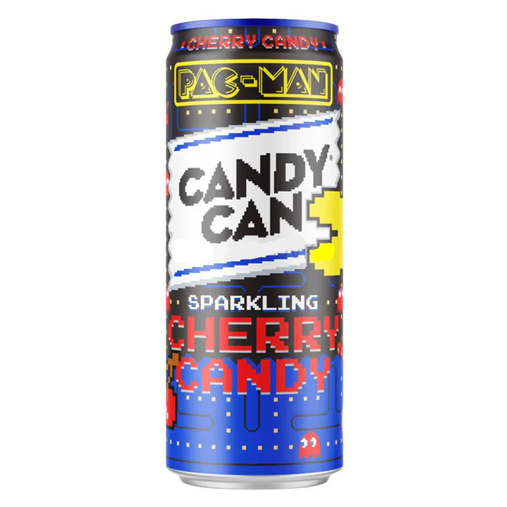 Candy Can - Pac Mac Cherry  (6 x 4 x 330 mL) (Can Dep.) - Quecan