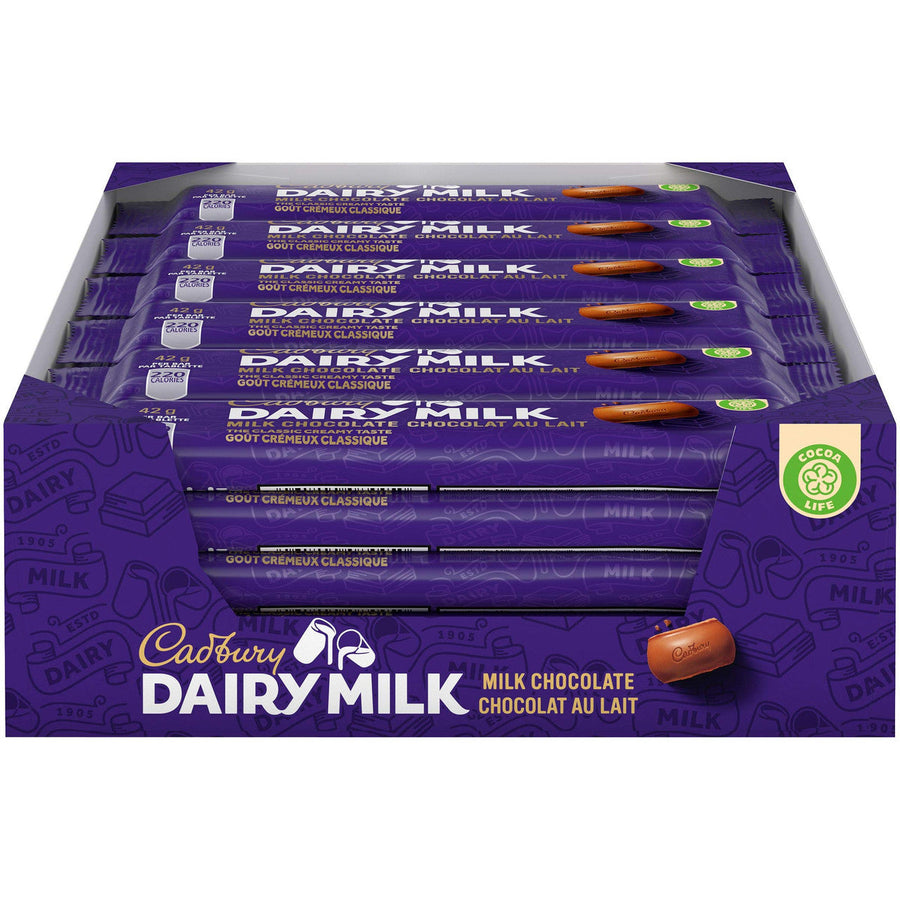 Cadbury - Dairly Milk Chocolate (24x42gm) - Quecan