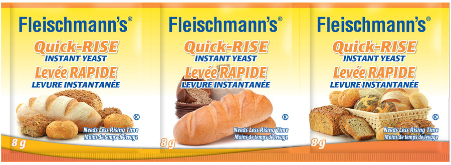 Fleischmann's Quick Rise Instant Yeast Strips (20 Strips) - Quecan