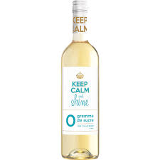 Wine Keep Calm & Shine White (750m)