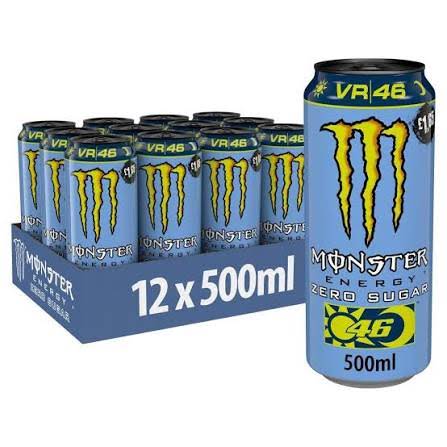 Monster Energy - Zero Sugar Rossi (12 x 500ml) (Can Dep)