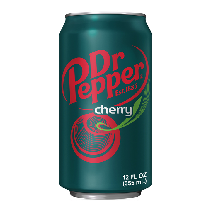 Dr.Pepper Cherry Soda (12 x 355ml) (Can Dep) - Quecan