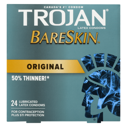 Trojan BareSkin Original Value (Pack 24) - Quecan