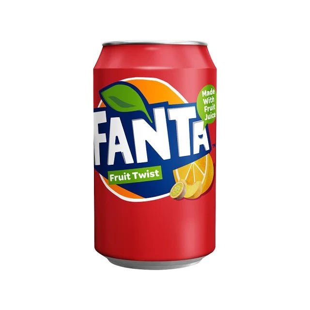 Fanta  - Fruit Twist (24 x 330mL) (Can Dep) - Quecan