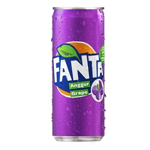 Fanta - Grape Slim Can (24 x 330mL) (Can Dep) - Quecan